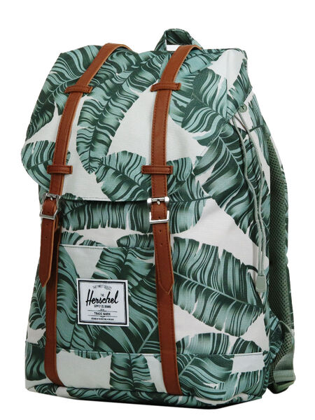 Sac à dos Retreat Silver Birch Palm/Tan Synthetic Leather