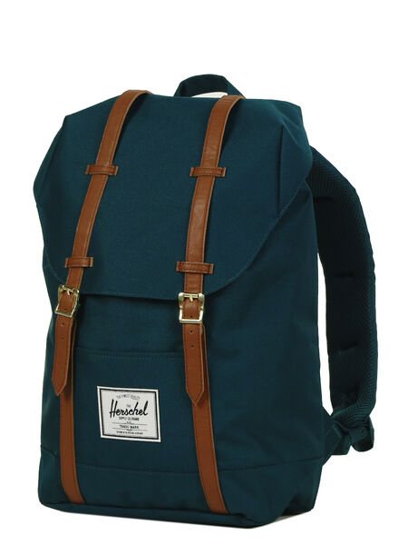 Sac � dos Retreat Deep Teal/Tan Synthetic Leather