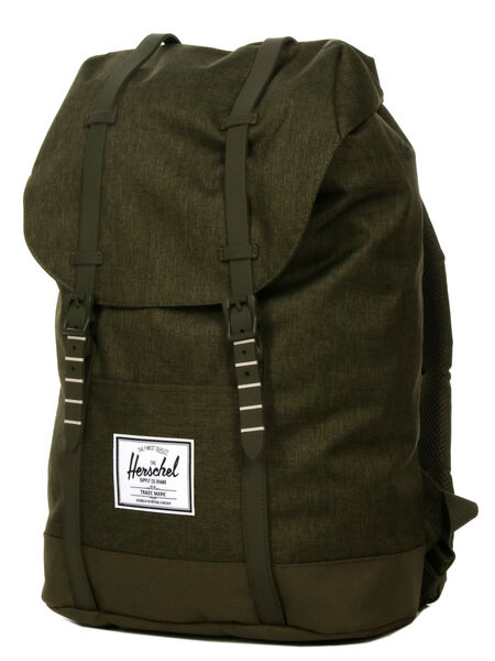 Sac � dos Retreat Olive Night Crosshatch/Olive Night