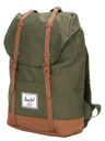 Dark Olive/Saddle Brown