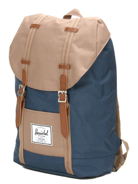 Sac � dos Retreat Navy/Pine Bark/Tan