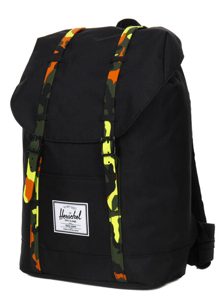 Sac à dos Retreat Black/Neon Camo