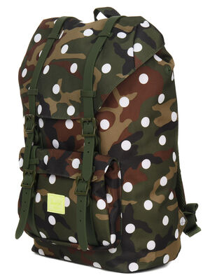 Sac � dos Herschel Little America Mid Volume 10060#Woodland Camo White Dot