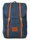 Sac � dos Retreat Indigo Denim Crosshatch Indigo Denim Crosshatch