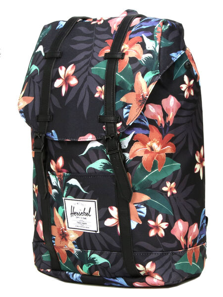 Sac � dos Retreat Summer Floral Black