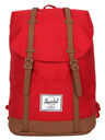Sac � dos Retreat Red/Saddle Brown Red/Saddle Brown