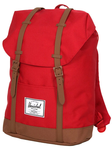 Sac � dos Retreat Red/Saddle Brown