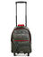 Sac � dos � roulettes Rock Rebel L Rouge Noir