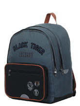 Sac  dos IKKS Black Tiger L Gris