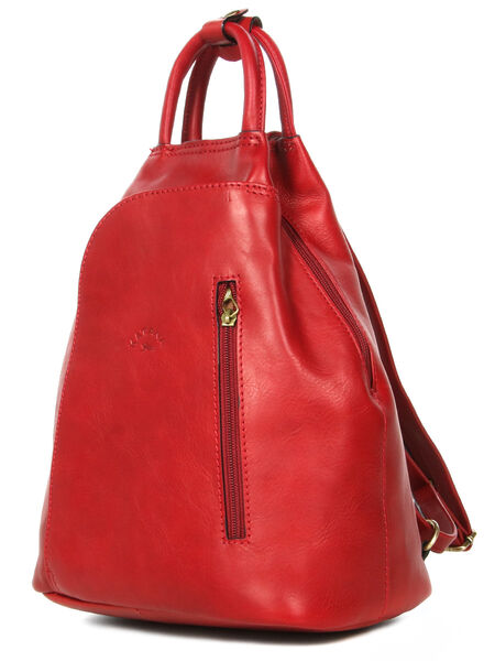 Sac � dos poire Tendance Rouge