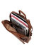 Sac � dos � rabat Tendance Marron Marron