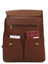 Sac � dos � rabat Tendance Marron Marron