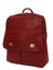 Sac � dos � rabat Tendance Rouge Rouge