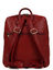 Sac � dos � rabat Tendance Rouge Rouge
