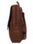 Sac � dos � rabat Tendance Marron Marron