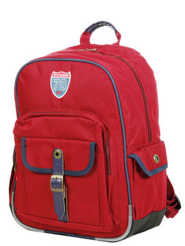 Sac � dos Kids Gar�ons M Rouge Bleu Roi