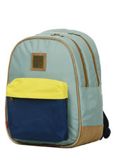 Sac  dos Kickers Kids Prsence Garons Gris Bleu Jaune