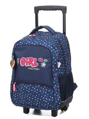 Sac � dos � roulettes Kip Girl You Rock 15925#Bleu