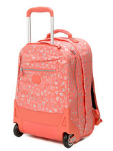 Sac � dos � roulettes Kipling Soobin Light Hearty Pink Met