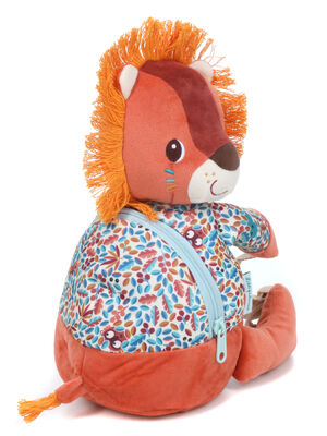 Sac � dos doux Lilliputiens Jack le Lion 15831#Orange
