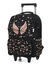 Sac � dos � roulettes Glam Wings Noir Noir