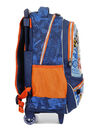 Sac � dos � roulettes Kids Voiture de Course Bleu Fonc�