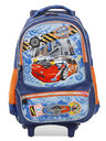 Sac � dos � roulettes Kids Voiture de Course Bleu Fonc�