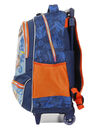 Sac � dos � roulettes Kids Voiture de Course Bleu Fonc�