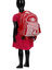 Sac  dos  roulettes Kids Ourson 38 cm Rouge