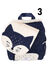 Sac � dos R�versible Baby Fox Boy Bleu Bleu