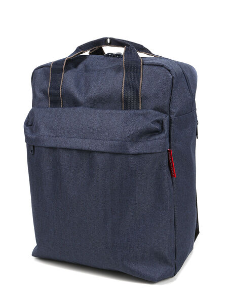 Sac à dos Allday Backpack Twist M Herringbone Dark Blue