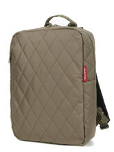 Sac à dos Reisenthel Classic Backpack Rhombus M Rhombus Olive