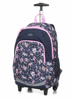 Sac � dos � roulettes Rip Curl Crystal Cove Wheely Ozone 16290#Navy/Pink