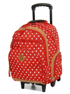 Sac � dos � roulettes Snowball Pois