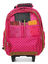 Sac  dos  roulettes Pois Fuchsia Fuchsia