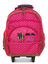 Sac  dos  roulettes Pois Fuchsia Fuchsia