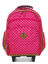 Sac  dos  roulettes Pois Fuchsia Fuchsia