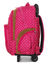 Sac  dos  roulettes Pois Fuchsia Fuchsia