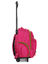Sac  dos  roulettes Pois Fuchsia Fuchsia