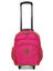 Sac  dos  roulettes Pois Fuchsia Fuchsia
