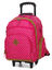 Sac  dos  roulettes Pois Fuchsia Fuchsia