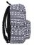 Sac  dos Study Classic Ethnic Black & White Ethnic Black & White