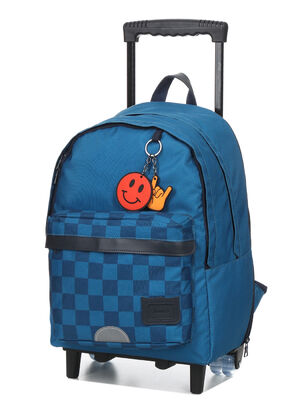 Sac � dos � roulettes Tann's Marceau L 15892#Bleu
