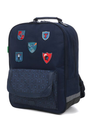 Sac � dos Tann's Lancelot L - Poche Aimant�e 15888#Marine