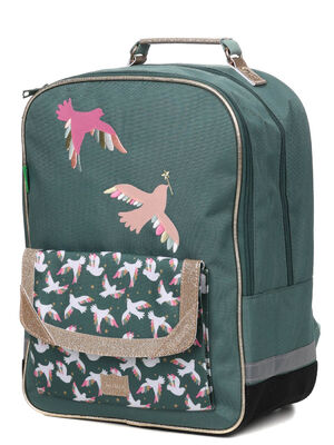 Sac � dos Tann's No�mie L - Poche Aimant�e 16385#Vert