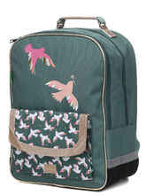 Sac � dos Tann's No�mie L - Poche Aimant�e Vert
