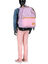 Sac � dos � roulettes Mila L Violet/Rose Violet/Rose