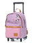 Sac � dos � roulettes Mila L Violet/Rose Violet/Rose