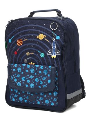 Sac � dos Tann's Gabriel L - Poche Aimant�e Bleu Marine