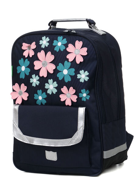 Sac � dos Hortense L - Poche Aimant�e Bleu Marine